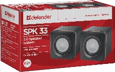 Колонки DEFENDER SPK 33 (2.0 ,5 Вт, питание от USB) 65633