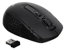 Мышь Acer OMR060 черный оптическая (1600dpi) беспроводная USB (7but)