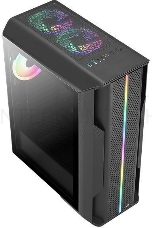 Корпус Aerocool Splinter Duo-G-BK-v1 черный без БП mATX 2x120mm 2xUSB3.0 audio