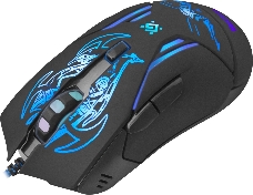 Мышь Defender Bionic GM-250L [52250] {Проводная игровая мышь, оптика,6кнопок,800-3200dpi}