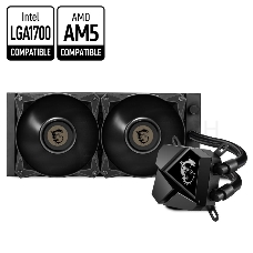 Система водяного охлаждения MSI MAG CORELIQUID P240 / 2x120mm, PWM / 306-7ZW2P11-813