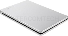 Внешний жесткий диск TOSHIBA HDTD320ES3EA Canvio Slim 2ТБ 2.5 USB 3.0 серебро