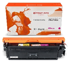 Картридж лазерный Print-Rite TRHGLAYPU1J PR-CF363X CF363X пурпурный (9500стр.) для HP CLJ M552dn/M553dn/M553N/M553x