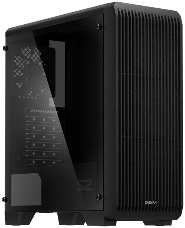 Корпус MidiTower Zalman S2 TG TEMPERED GLASS WINDOW black (ATX, mATX, Mini-ITX, USB2.0 x2, USB3.0x1, без БП) (S2 TG)