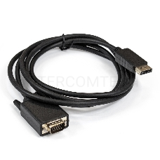 Кабель Exegate EX284914RUS  DisplayPort-VGA ExeGate EX-CC-DPM-VGAF-1.8 (20M/15M, 1,8м, экран)