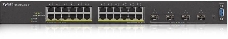 Коммутатор ZYXEL XGS2210-28HP, 24 port Gigabit L2 managed PoE+ switch, 375 Watt, 4x 10G