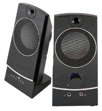 Колонки Oklick OK-118 2.0 черный 4Вт