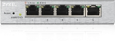 Коммутатор ZYXEL GS1200-5 Smart 5-port GbE Web Managed Switch, VLAN, IGMP, QoS, Link Aggregation