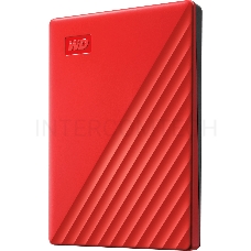 Внешний жесткий диск Western Digital Original USB 3.0 2Tb WDBYVG0020BRD-WESN My Passport 2.5 красный