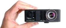 Проектор Optoma ML750e (DLP, LED, WXGA 1280x800, 700Lm, 15000:1, HDMI, USB, MHL, MicroSD, 1x1W speaker, 3D Ready, led 20000hrs, Black, 0.38kg)