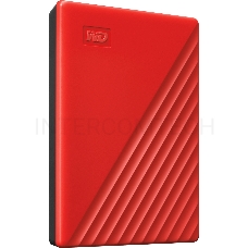 Внешний жесткий диск Western Digital Original USB 3.0 2Tb WDBYVG0020BRD-WESN My Passport 2.5 красный