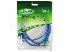 Патч-корд литой Aopen UTP кат.5е 1,5м синий
