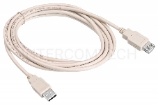 Кабель-удлинитель USB2.0 Buro USB2.0-AM/AF-3 A(m)/A(f) (3м)