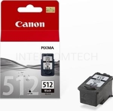 Картридж струйный PG-512Bk (2969B007), для Canon PIXMA MP240, 260, 480, Черный, 401 стр.