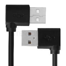 Кабель Greenconnect 0.2m USB 2.0, AM угловой/AM угловой, 28/28 AWG, экран, армированный, морозостойкий, GCR-AUM5AM-BB2S-0.2m Greenconnect Кабель 0.2m USB 2.0, AM угловой/AM угловой, 28/28 AWG, экран, армированный, морозостойкий, GCR-AUM5AM-BB2S-0.2m