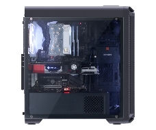 Корпус ZALMAN I3, без БП, большое боковое окно, черный,  ATX