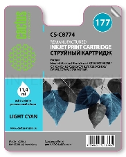 Картридж струйный Cactus CS-C8774 светло-голубой для №177 HP PhotoSmart 3213/3313/8253/C5183/C6183 (