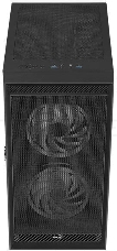 Корпус Aerocool Graphite-G-BK-v2 черный без БП ATX 3x140mm 2xUSB3.0 audio