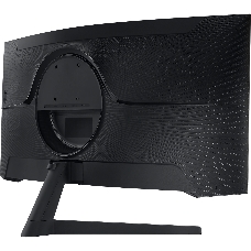 Монитор 34 Samsung C34G55TWWI Black Сurved (LED, Wide, 3440x1440, 165Hz, 1ms, 178°/178°, 250 cd/m, 2500:1, +DP, +НDMI,