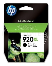 Картридж струйный HP 920XL CD975AE черный для HP OJ 6000/6500 (1200стр.)