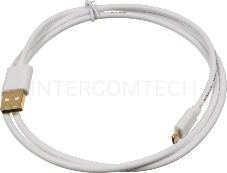 Кабель USB2.0 2A Square USB A (m)/micro USB  B (m) 1м Позолоченные контакты