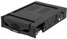 Сменный бокс для HDD AgeStar SR3P-SW-2F SATA пластик черный 3.5