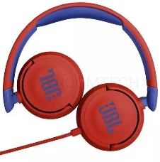 Наушники детские JBL JR 310 Наушники (накладные), красный JBLJR310RED