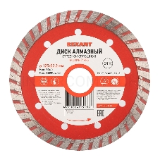 Диск алмазный отрезной Turbo 125x22.2 мм | 90-0121 | REXANT
