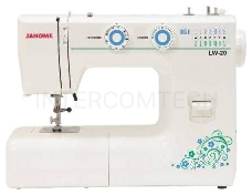 Швейная машина Janome LW-20 белый