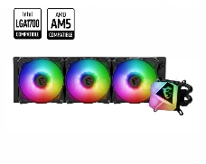 Система водяного охлаждения MSI MAG CORELIQUID C360 / 3x120mm, PWM, ARGB / 306-7ZW2R31-813