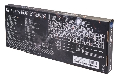 Клавиатура Oklick 717G черный/серый USB Multimedia LED