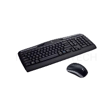 Клавиатура + мышь Logitech MK330 клав:черный мышь:черный USB беспроводная Multimedia