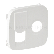 Накладка розетки TV-RJ45 | 754835 | Legrand Valena ALLURE Белый
