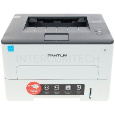 Принтер лазерный Pantum P3010D, (A4, дуплекс, 30стр/мин, 1200 х 1200dpi, 128Mb, USB, серый корпус)