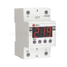 Реле напряжения с дисплеем MRV 63А PROxima EKF MRV-63A