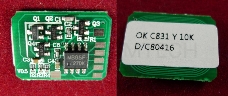 Чип OKI C831/841, Yellow, 10K (44844505) (ELP Imaging®) 