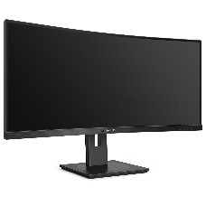 МОНИТОР 34 PHILIPS 346B1C/00 Black с поворотом экрана (VA, изогнутый, 3440x1440, 100Hz, 5 ms, 178°/178°, 300 cd/m, 80M: