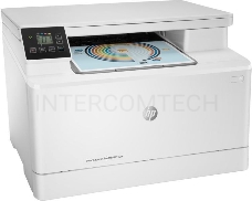 МФУ HP Color LaserJet Pro MFP M182n (7KW54A), принтер/сканер/копир, (А4, чб./цвет 16стр/мин., USB B, LAN)