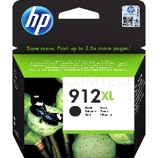 Картридж струйный HP 912 3YL84AE черный (825стр.) для HP OfficeJet 801x/802x