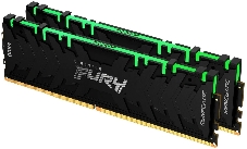 Память оперативная Kingston 32GB 3200MHz DDR4 CL16 DIMM (Kit of 2) 1Gx8 FURY Renegade RGB