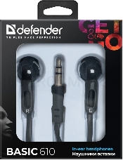 Наушники Defender Basic-610 кабель 1,1 м