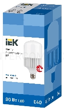 Лампа светодиодная IEK LLE-HP-80-230-65-E40 HP 80Вт 230В 6500К E40