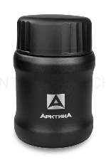 Термос для еды Арктика 311-500 0.5л. черный картонная коробка (311-500/BLACK)
