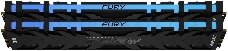 Память оперативная Kingston 32GB 3200MHz DDR4 CL16 DIMM (Kit of 2) 1Gx8 FURY Renegade RGB