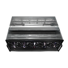 Корпус для майнинга Exegate EX270772RUS Pro 13-430 <без БП, 2*USB, 5*fan 120мм, места под: 13 видеокарт, 2 БП>