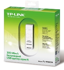 Сетевой адаптер TP-Link TL-WN821N Беспроводной USB адаптер 300Мбит/с стандарта N