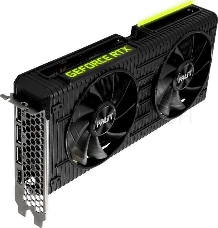 Видеокарта Palit RTX3060TI DUAL OC V1 8G LHR 256 GDDR6 1410/14000 HDMIx1 DPx3 HDCP RTL