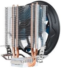 Кулер CPU Aerocool Verkho 2 Plus (универсальный, 115W, 18-27 dB, 1000-2000 rpm, 120мм, 4pin, медь+алюминий) RTL