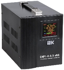 Стабилизатор напряжения HOME СНР 1/220 0.5кВА переносной ИЭК IVS20-1-00500