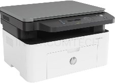 МФУ лазерное, HP Laser 135w (4ZB83A), (A4, принтер/сканер/копир, 1200dpi, 20ppm, 128Mb, WiFi, USB)